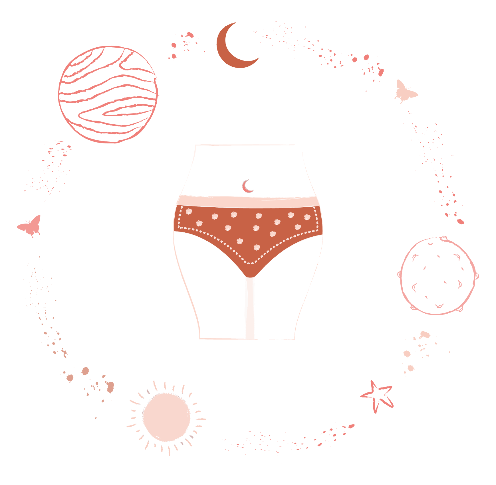ciclo menstrual y salud hormonal. salud mujer 